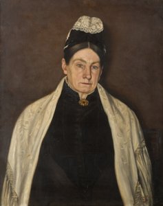 Portret van oude dame